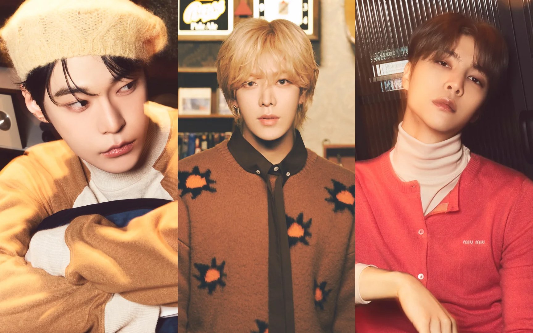 NCT 127's Doyoung, Yuta, and Johnny get ready for winter in the new teasers 'Be There For Me' special single | allkpop